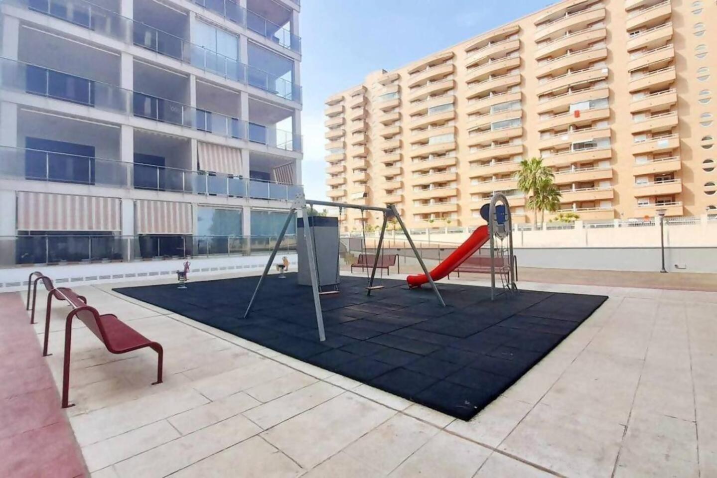 Ayf Espectacular Terraza En 1ª Linea De Playa Daire Oropesa del Mar Dış mekan fotoğraf