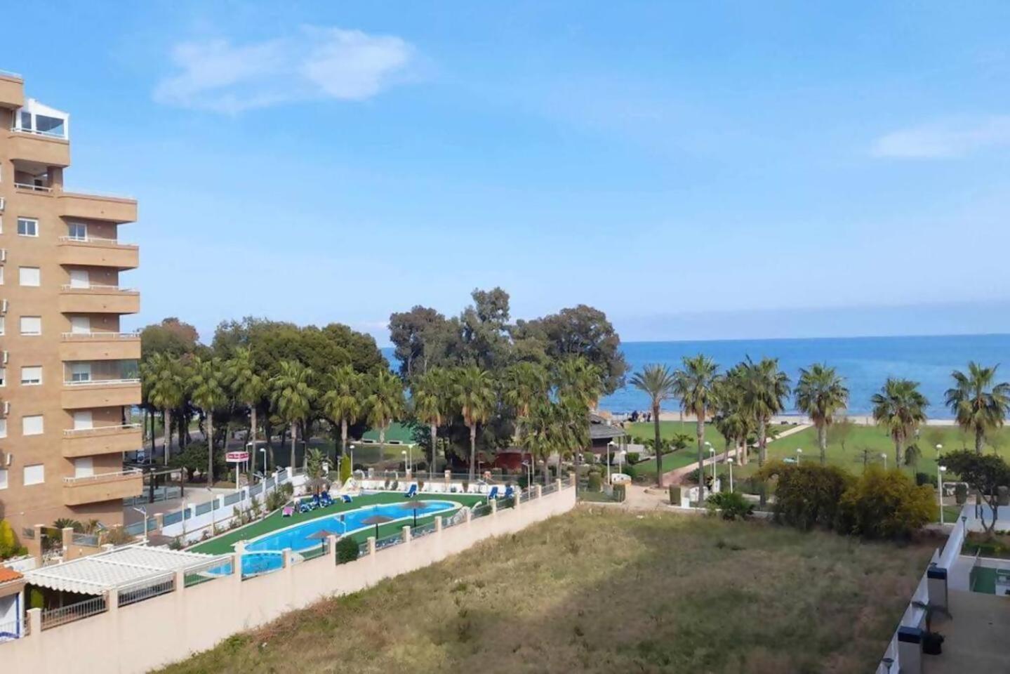 Ayf Espectacular Terraza En 1ª Linea De Playa Daire Oropesa del Mar Dış mekan fotoğraf